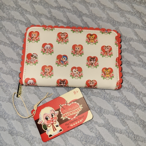 Loungefly Funko Villainous Valentines zip around wallet NWT - Picture 2 of 2
